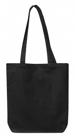 Black Cotton Tote Bag