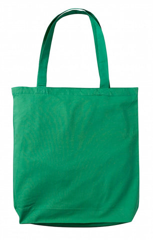 Green Cotton Tote Bag