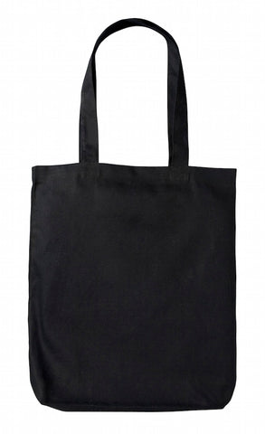 Black Heavy-weight Canvas Tote Bag